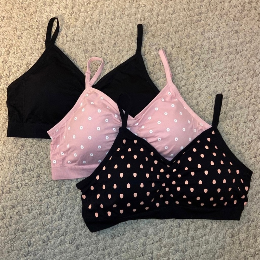 Set of 3 size XL seamless bras